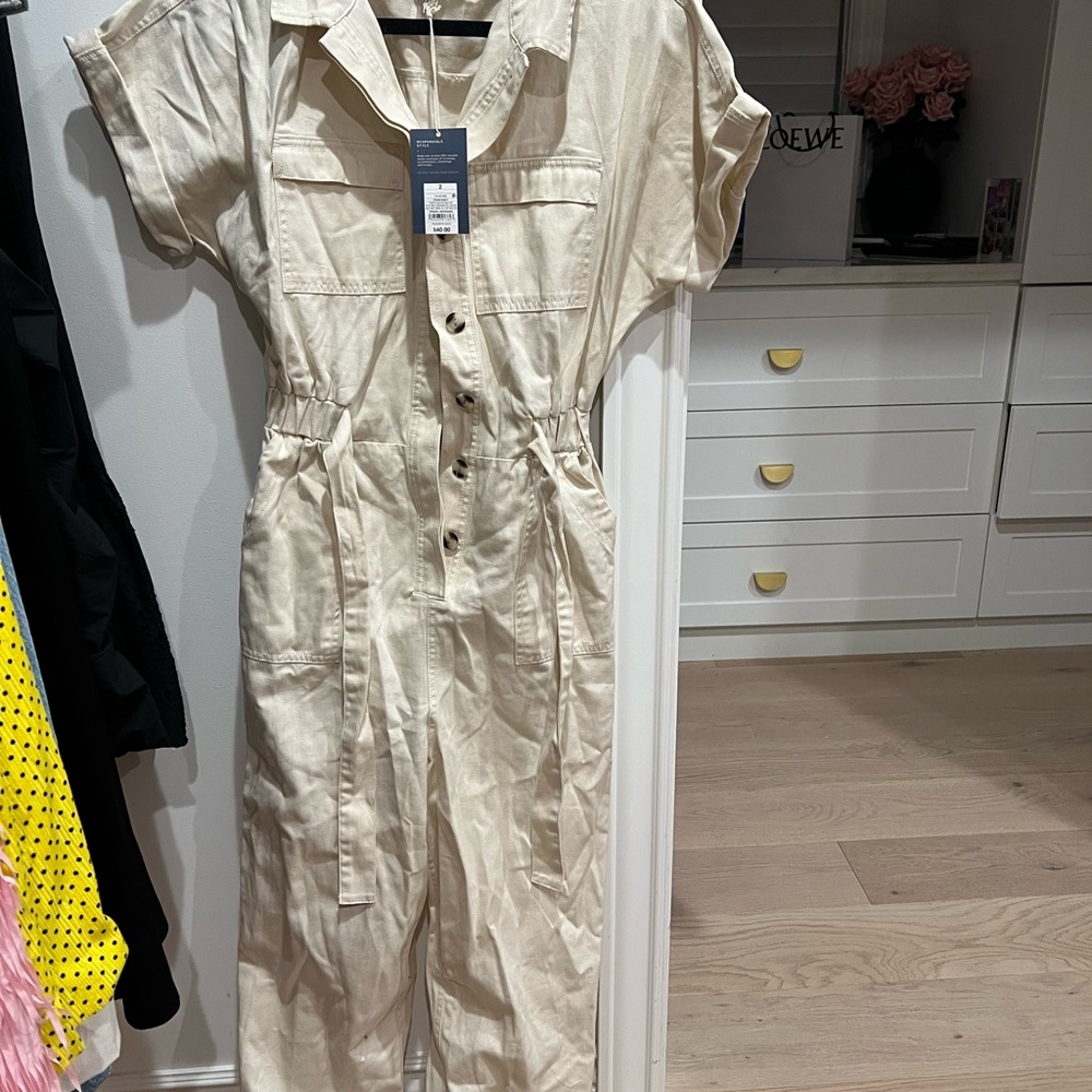 Universal Thread Nwt Beige Button-Down Utility Ju… - image 2